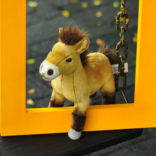 

10in prussian plush doll toy mustang hatc