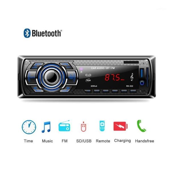 

1 din car radio mp3 player autoradio bluetooth fm usb sd card aux radio stereo wireless remote control car audio player rk5221