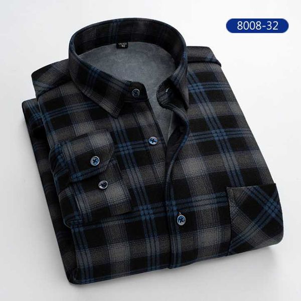 

plus size cotton classical men's plaid casual warm shirts full sleeve brushed fabric soft comfortable regular fit male shirts, White;black