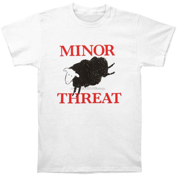 

minor threat blacksheep white custom напечатан hip hop смешные tee mens s вскользь короткий рукав tee спорт толстовка с капюшоном толстовка