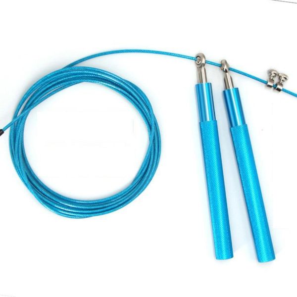 

aluminum alloy handle steel wire skipping rope universal bearing skipping rope sports and fitness jump