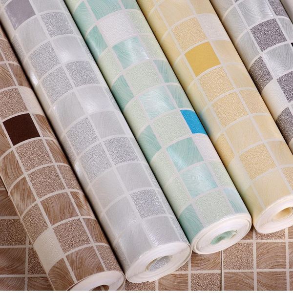 

modern simple mosaic wallpaper l ktv club bathroom living room background wall clothing store wallpaper