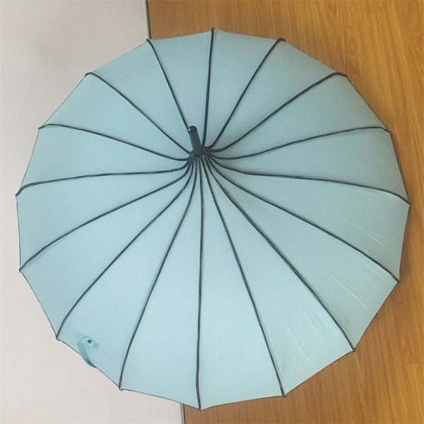 

16k long handle umbrella straight bar outdoor sunshade windbreak bridal umbrellas baobian pagoda wedding decorations lotus shape 22hh b2