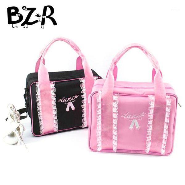 

embroidery dance shoes lace ballet dance bags kids message shoulder bag child/women bag ballet girls handbag for dancing1, Black;red