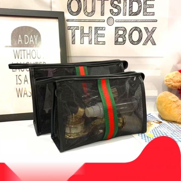 

kwpan 2020 black korean multi-functional new mesh portable travel wash cosmetic new korean mesh black multi-functional 2020 cosmetic bag por