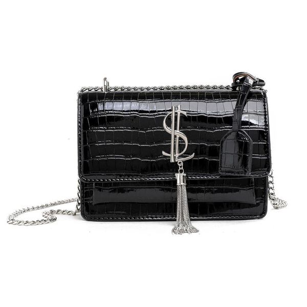

bags for women 2020 textured crocodile grain small square ins super chain bag single shoulder crossbody bag fairy bags
