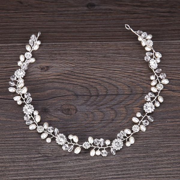 

свадебные свадебные волосы аксессуар для волос hot pearl flower headwear, Golden;silver