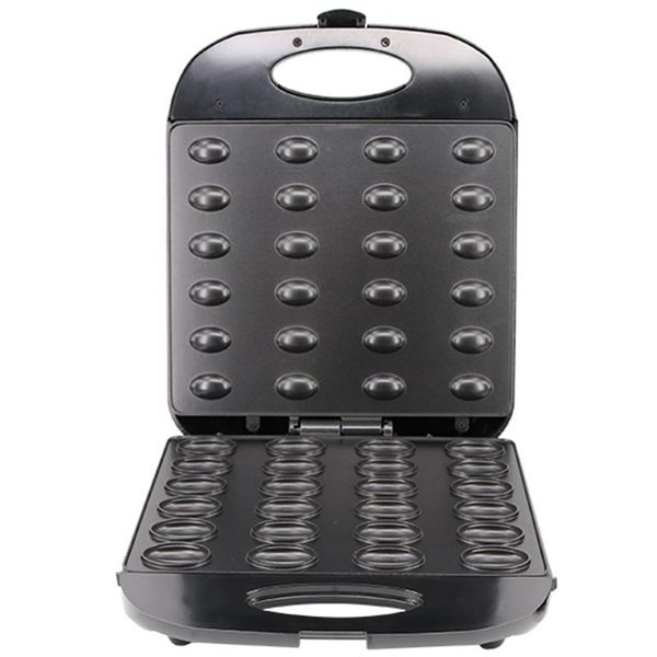 

mini nut waffle electric walnut cake maker automatic bread baking machine bakeware sandwich iron toaster breakfast pan oven au p