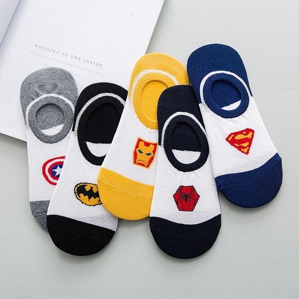 

wlhjm весной и летом новые мужские ботинки хлопка сою пятки sockssocks невидимые socksglue мужчины падение пятки невидимые персонализированн, Black