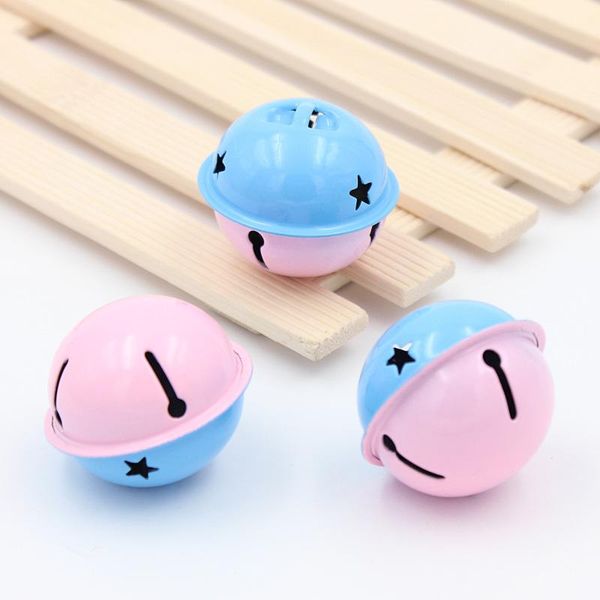 

10pcs lot christmas bells metal loose beads jingle bells christmas decoration pendants diy crafts handwork accessories wmtdtl xhhair