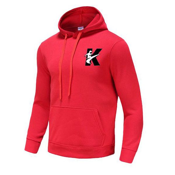 

factory wholesale custom men's and women's autumn and winter solid color long-sleeved pullover casual plus velvet sports hooded sw, Black