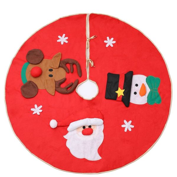 

non-woven tree skirt ornaments christmas decorations for home ca34