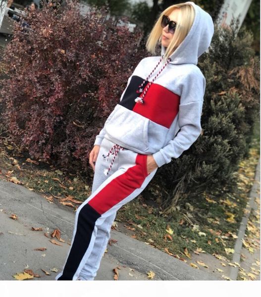 

women clothes two piece sets 2 piece woman set womens sweat suits plus size jogging sport suit soft long sleeve tracksuit sportswear s -xl, White