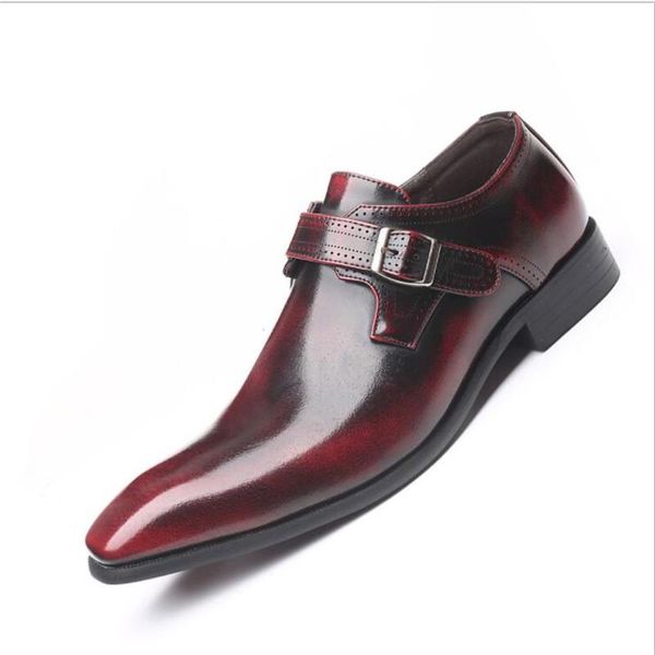 

summer new 2020 italian mens leather shoes big size luxury dress shoes men red black office loafers man wedding oxford