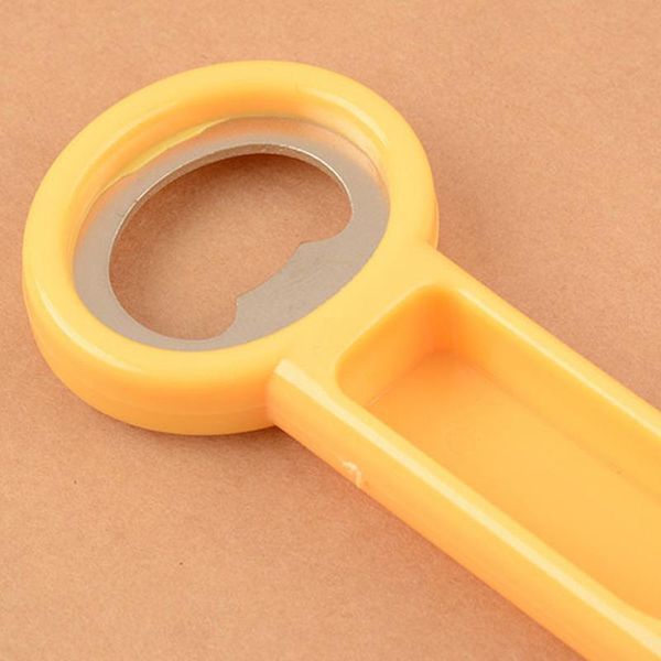 

selling kitchen pp handle fruit vegetable paring knife multi-function stainless steel plane peeler red wine beer bottle opener dh0096