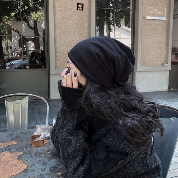 

hats with necks two korean version of chaoqiu winter thickened cold versatile warm men's and women's hat net red envelope headgear, Blue;gray