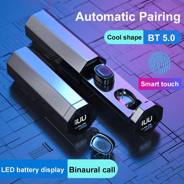 

tws-03 bluetooth 5.0 беспроводной smarts-touch mini stereo sound спортивные наушники