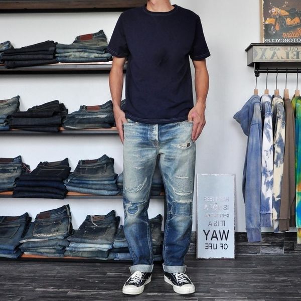 

vintage dropshipping stock mens selvedge denim jeans