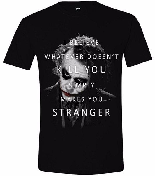 

design t shirt the joker whatever doesn kill you t shirt black new fashion tee short office tee for sport hooded sweatshirt hoodie