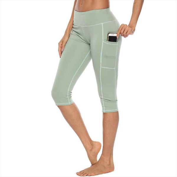 

leggings sport women fitness solid colors high waist sporting workout solid colors patchwork leggins with pockets modis legins, Black