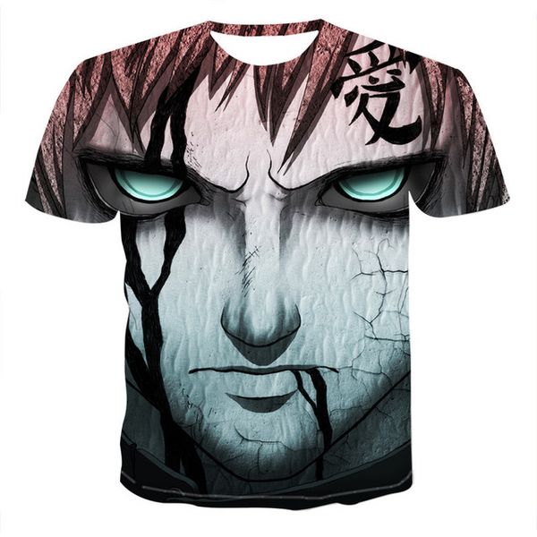 

man anime naruto men anime joker stranger things 3d print shirts plus size comics horror men clothing