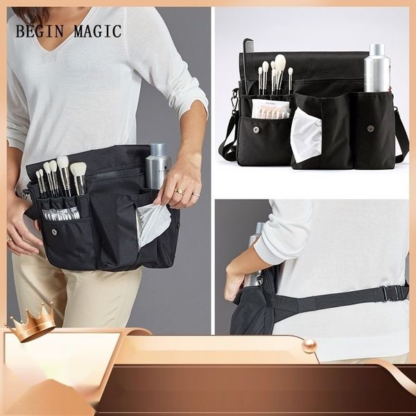 

f2scx professional artist running bag for multi-functional ie0ue portable tools makeup portable storage tool for on-site makeup crew