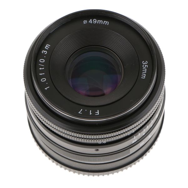 

35mm f/1.7 manual focus prime fixed lens for e-mount digital cameras