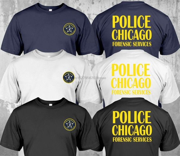 

new police chicago forensic services custom - t-shirt sport hooded sweatshirt hoodie
