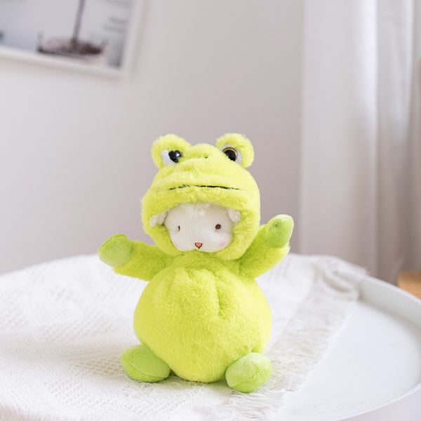 

2020 throw pillow soothing lamb doll plush toy product into a sheep doll gift birthday presents for children and girls