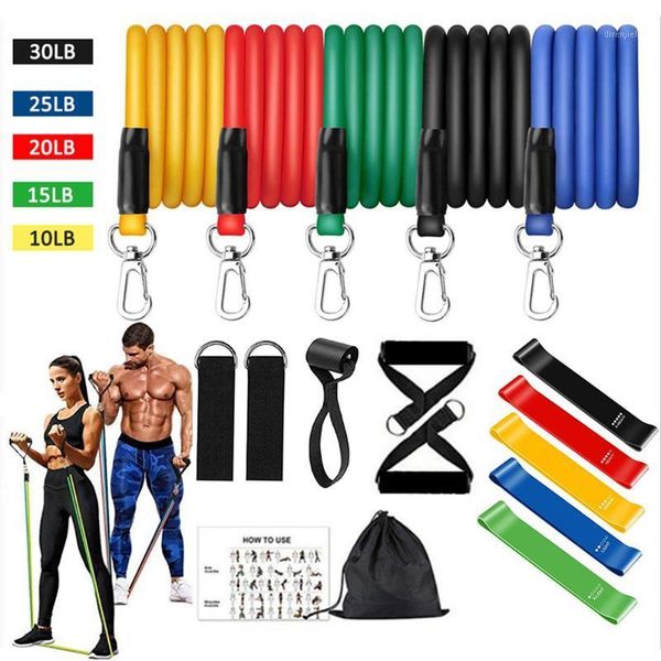 

fitness equipment resistance bands set hanging belt yoga gym stretch pull up assist rope straps crossfit training workout1