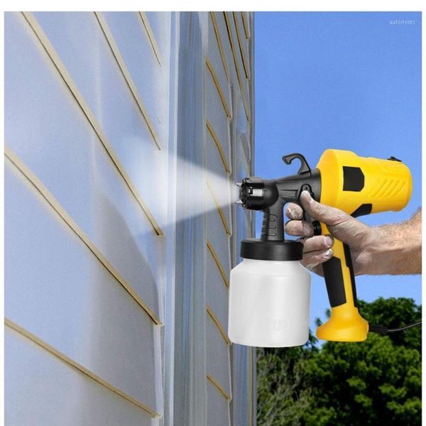 

400w 800ml spray gun with compressor spray gun airless sprayer household paint sprayer electric easy to car1