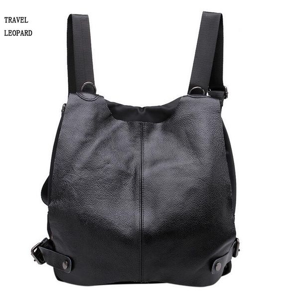 

backpack style travel leopard sac a dos women genuine leather school bags bolsa feminina mochilas escolar beach bolsos mujer