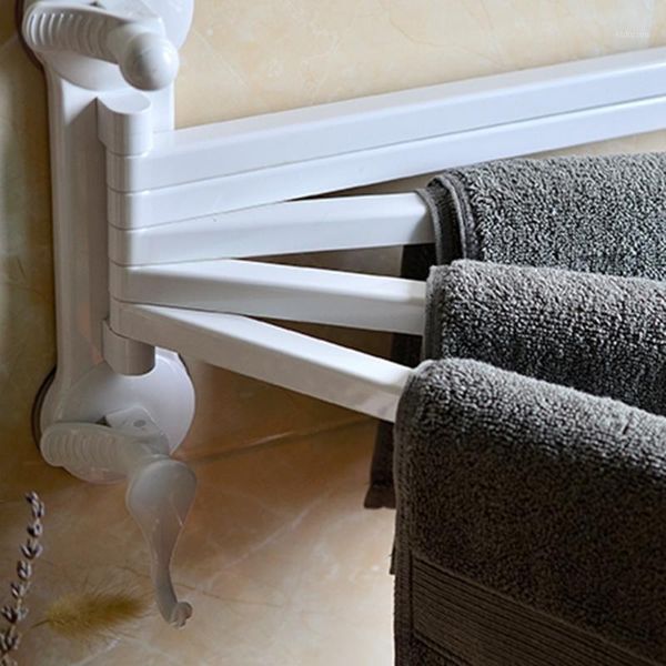 

180 degree 5-gear rotating hanger abs towel rack vacuum sucker no drilling suction cup holders bracket1