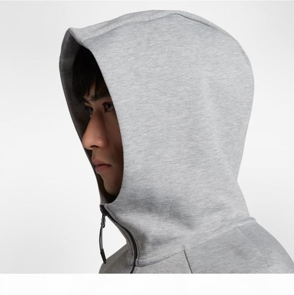 

2020 street fashion fitness sports men sweatshirts cotton sweat-absorbent breathable hoodie comfortable joggers sweater for male, Black