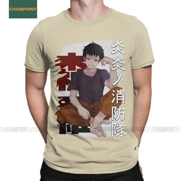 

shinra fire force men's anime enen no shouboutai kusakabe sola firefighter japan ga tee short sleeve hooded sweatshirt hoodie men t shi