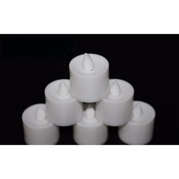 

24pcs yellow flicker flameless led electric battery powered tealight candles holiday /wedding decoration big jllcdm eatout