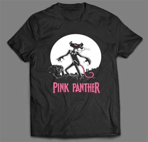 

the pink panther/ black panther mash up oldskool art full front of shirt harajuku funny tee tshirt sport hooded sweatshirt hoodie