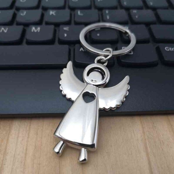 

keychains angel guard angel key ring, gift, Silver
