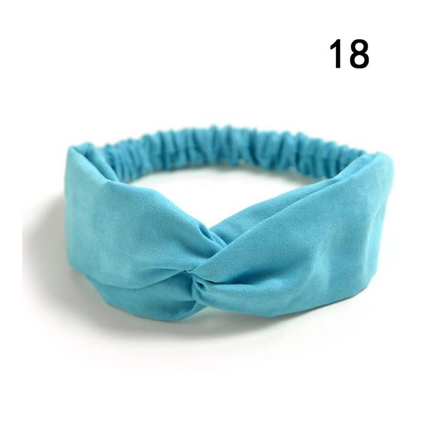 

women suede headband bohemian vintage cross knot elastic hairband girls hair accessories hair band floral solid knotted headwear q sqcqws