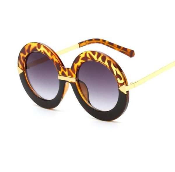 

sunglasses big round for women pink gradient circle sun glasses female fashion half transparent arrow shades oculos oversized, White;black