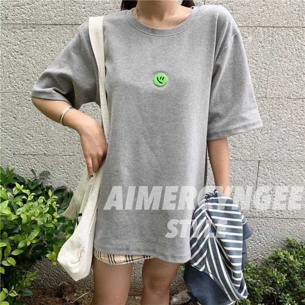 

осень и зима новая корейская случайный цвета контраст улыбающееся лицо вышивка утолщенной спутанный хлопок свободных вышитые матрас матрас, White