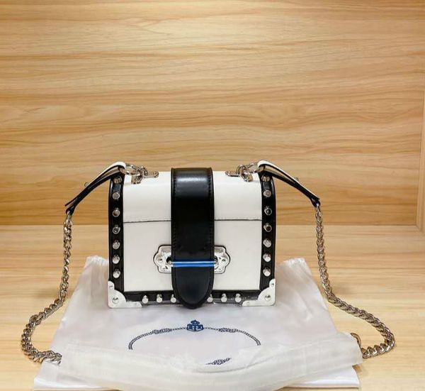 

women's designer's crossbody shoulder bags fashion rivets bags shimmer envelope flap cowhide small size pd20100512