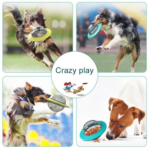 

interactive pet dog toys nontoxic bite resistant toy ball for pet dogs puppy dog food treat feeder tooth cleaning ball chihuahua jllnrg