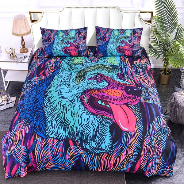 

zeimon wolf 3d пододеяльник с наволочки красочный bed set 2 / 3шт art печать постельные принадлежности постельные принадлежности набор для в