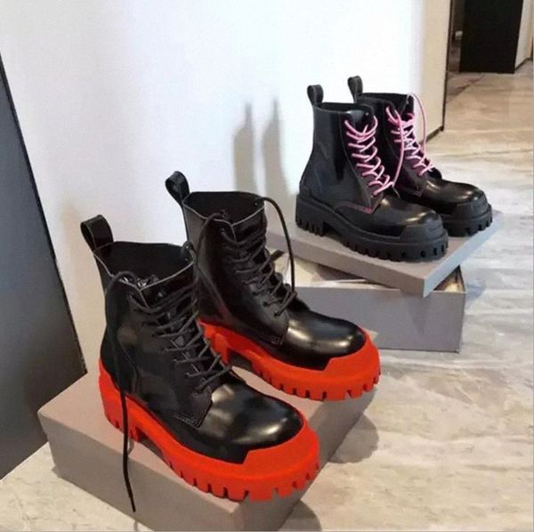 

autumn winter women motorcycle boots genuine leather ankle boots for women casual motorcycle shoes winter shoes zapatos mujer #778e, Black