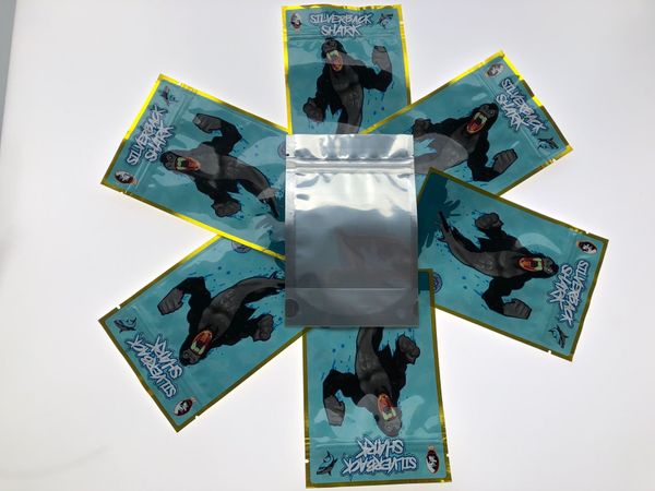 

silverback акула shark bakery шутка up запах доказательство resealable восковых сумок sf калифорнийской 3.5-7g майларовых сумки bbyqmy bdeto