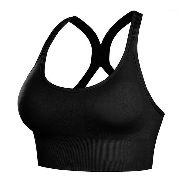 

gym clothing 2021 sports bra high stretch breathable fitness women padded for running yoga seamless crop gradient sport1, White;black