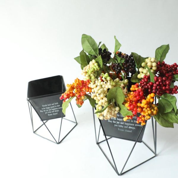 

1pc fake plant berries artificial flowers plant berry for christmas wedding decoration artificial berries bouquet