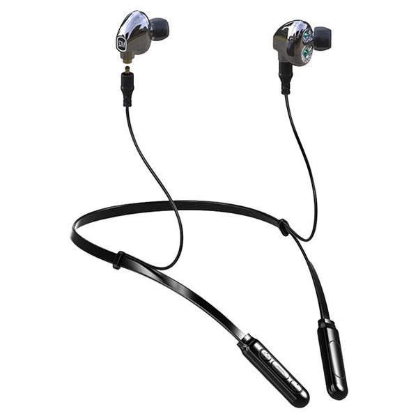 

m2 sports bluetooth headset neck-mounted hifi stereo 4d cvc headset bluetooth with detachable cable