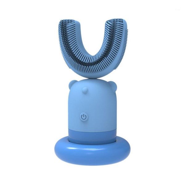 

smart electric toothbrush u-shaped sonic rechargeable automatic 360 degree ultrasonic soft silicone chi1